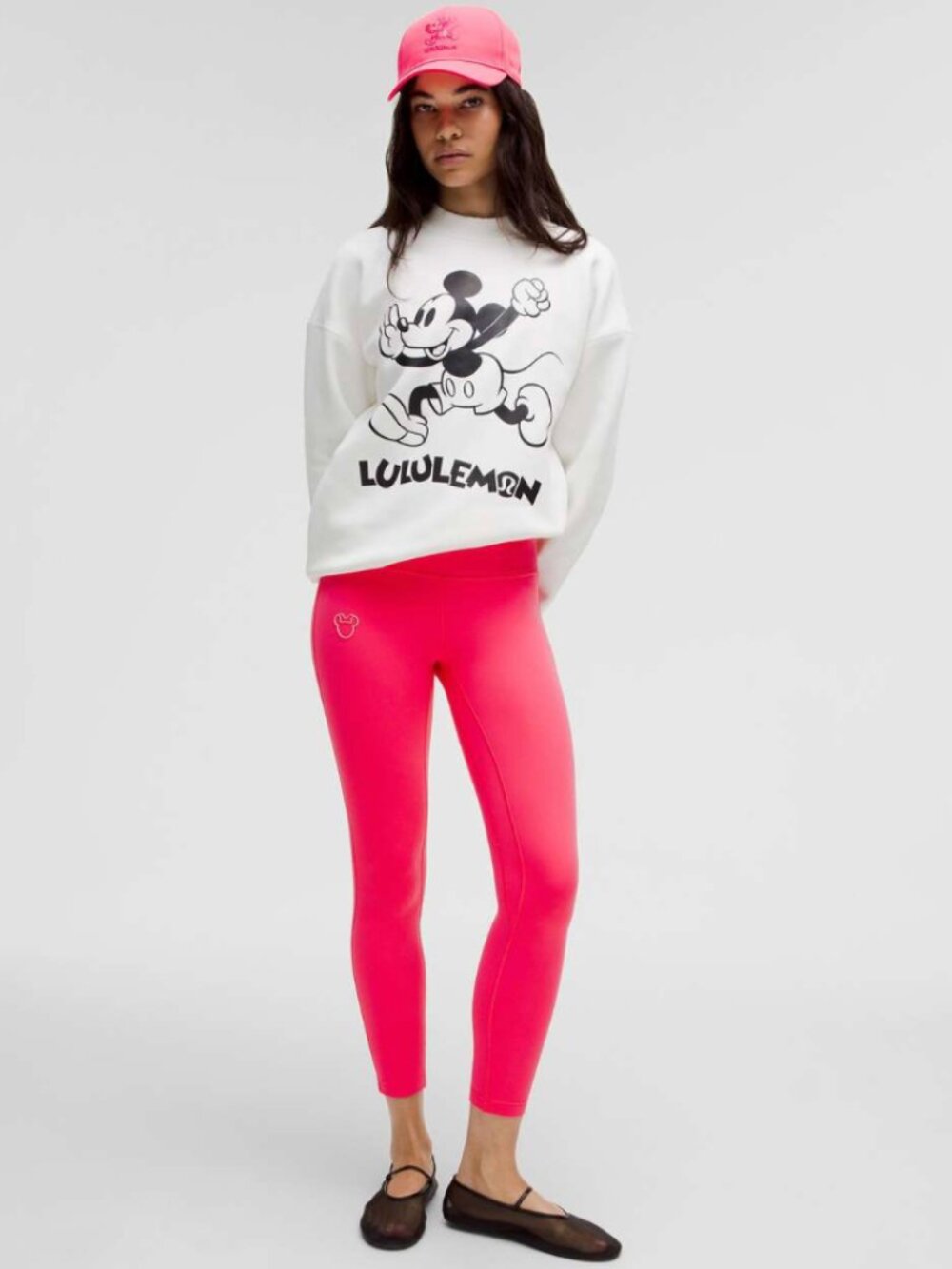 NWT Disney x Lululemon *Align High-Rise Pant 25" Size 6 Lip Gloss Pink
